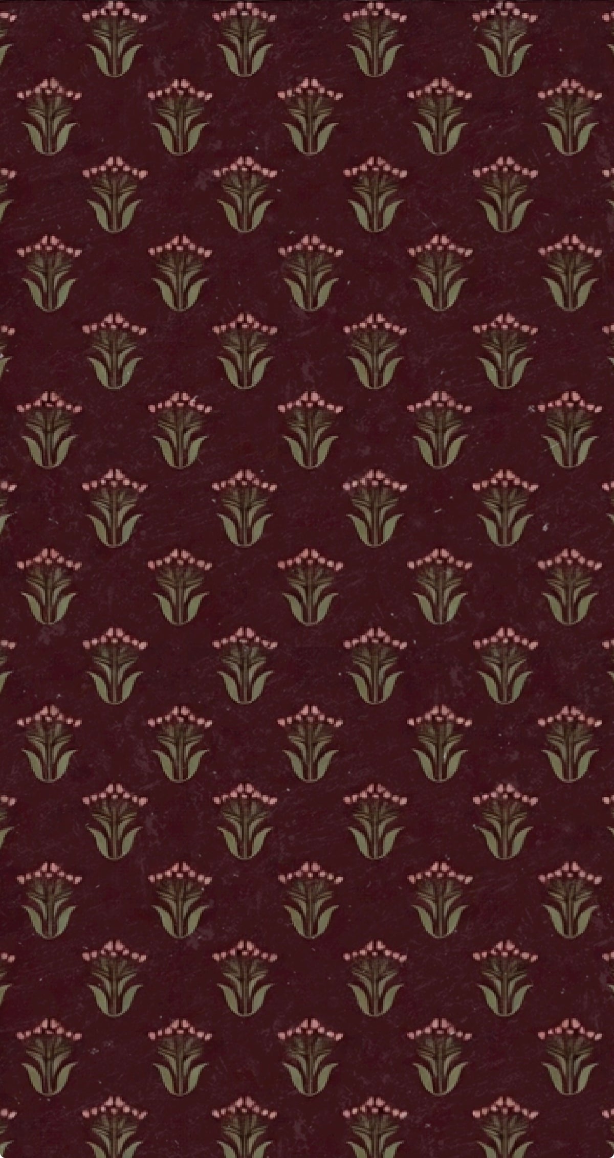 Heritage Burgundy - Printed Guest Towel