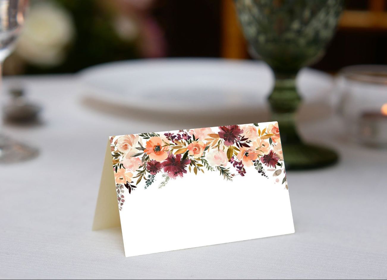 Autumn Cluster Place Cards