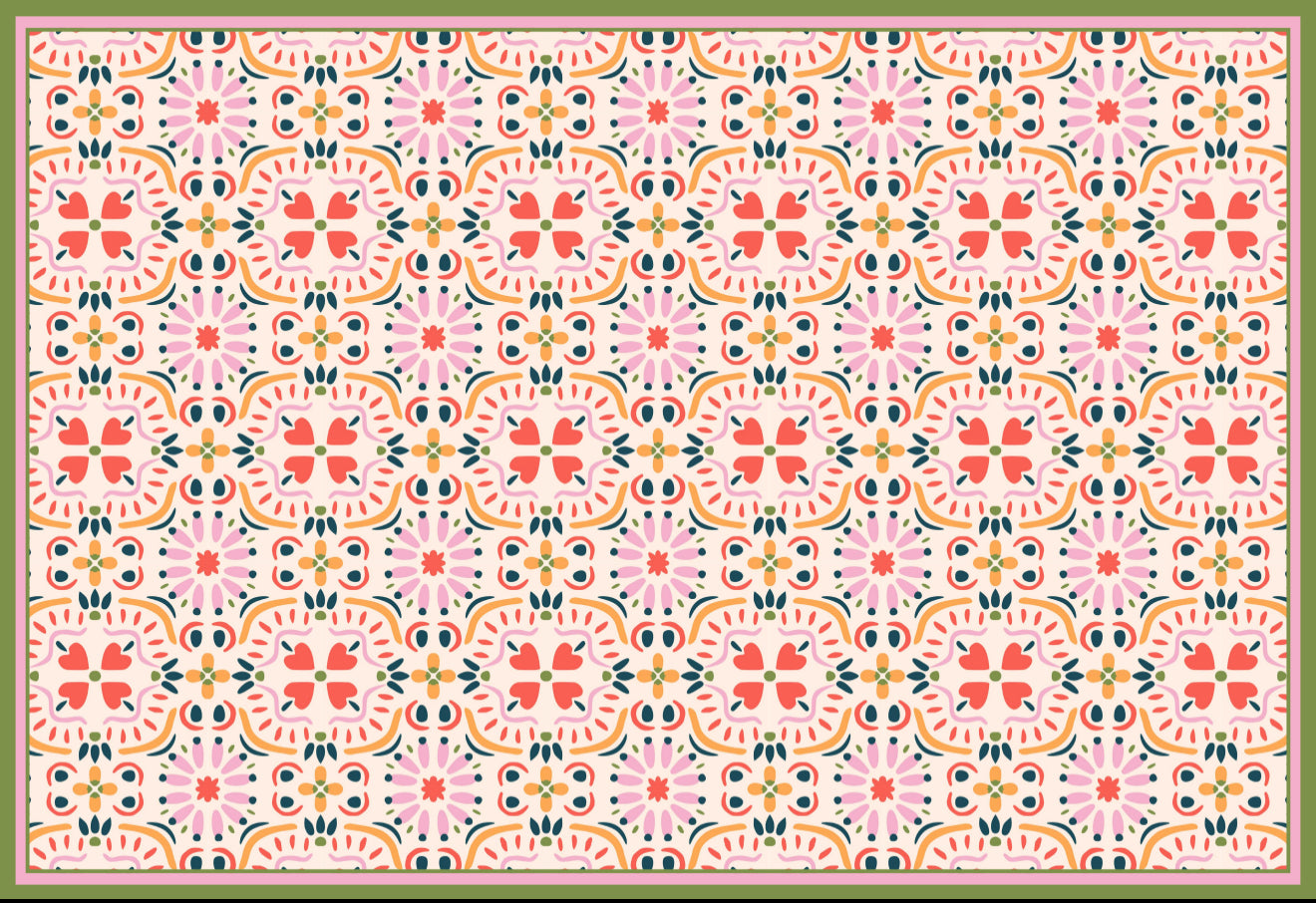 Cheerful Ikkat - Placemat