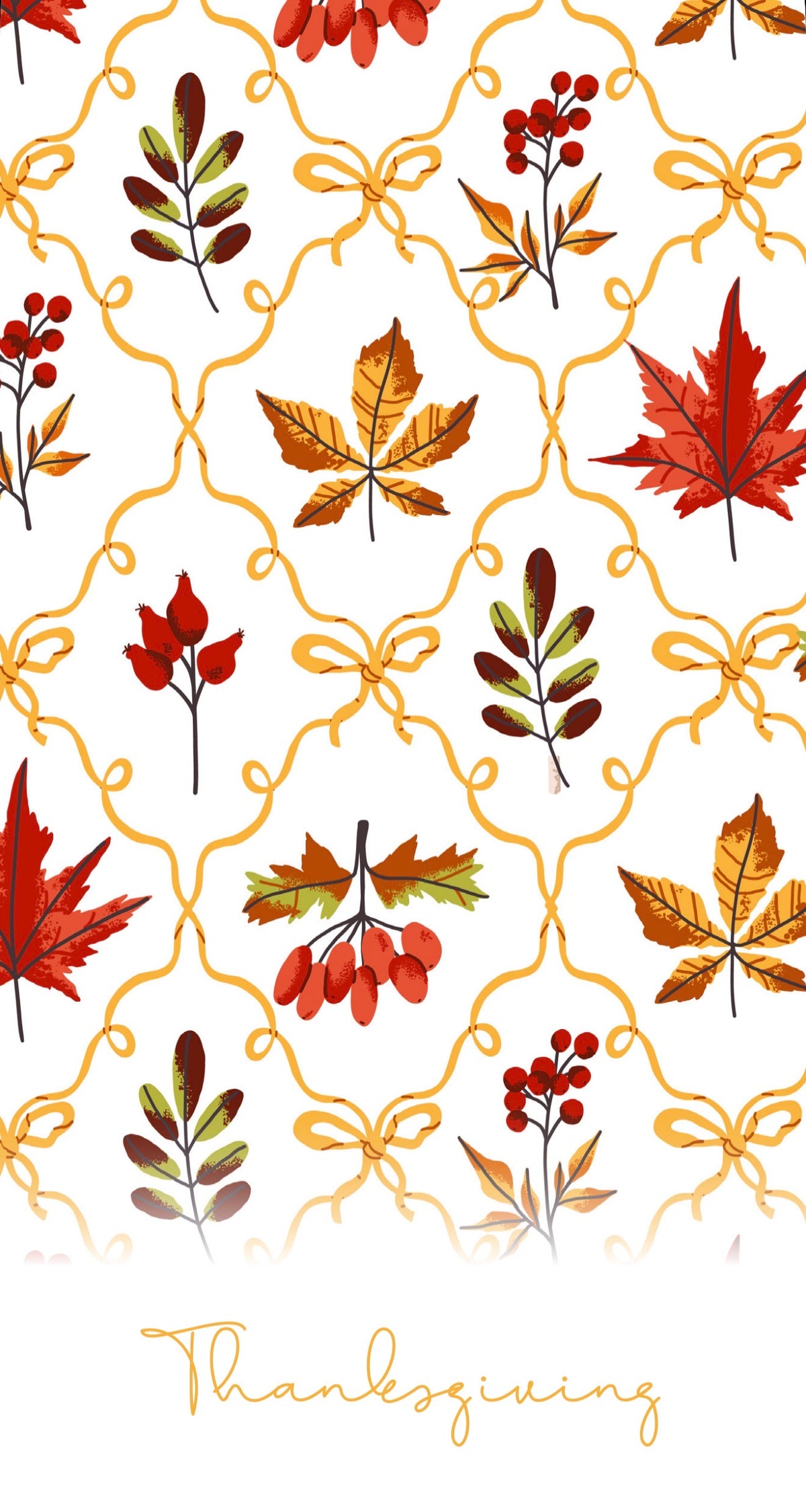 Cozy Thanksgiving - Printed Guest Towel