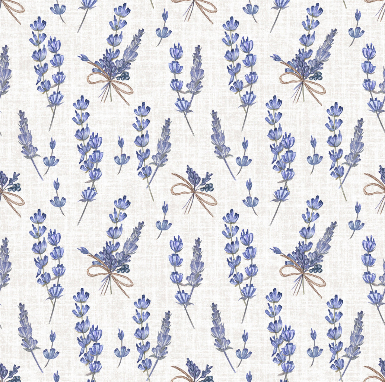 Lavender Linen Cocktail Napkin