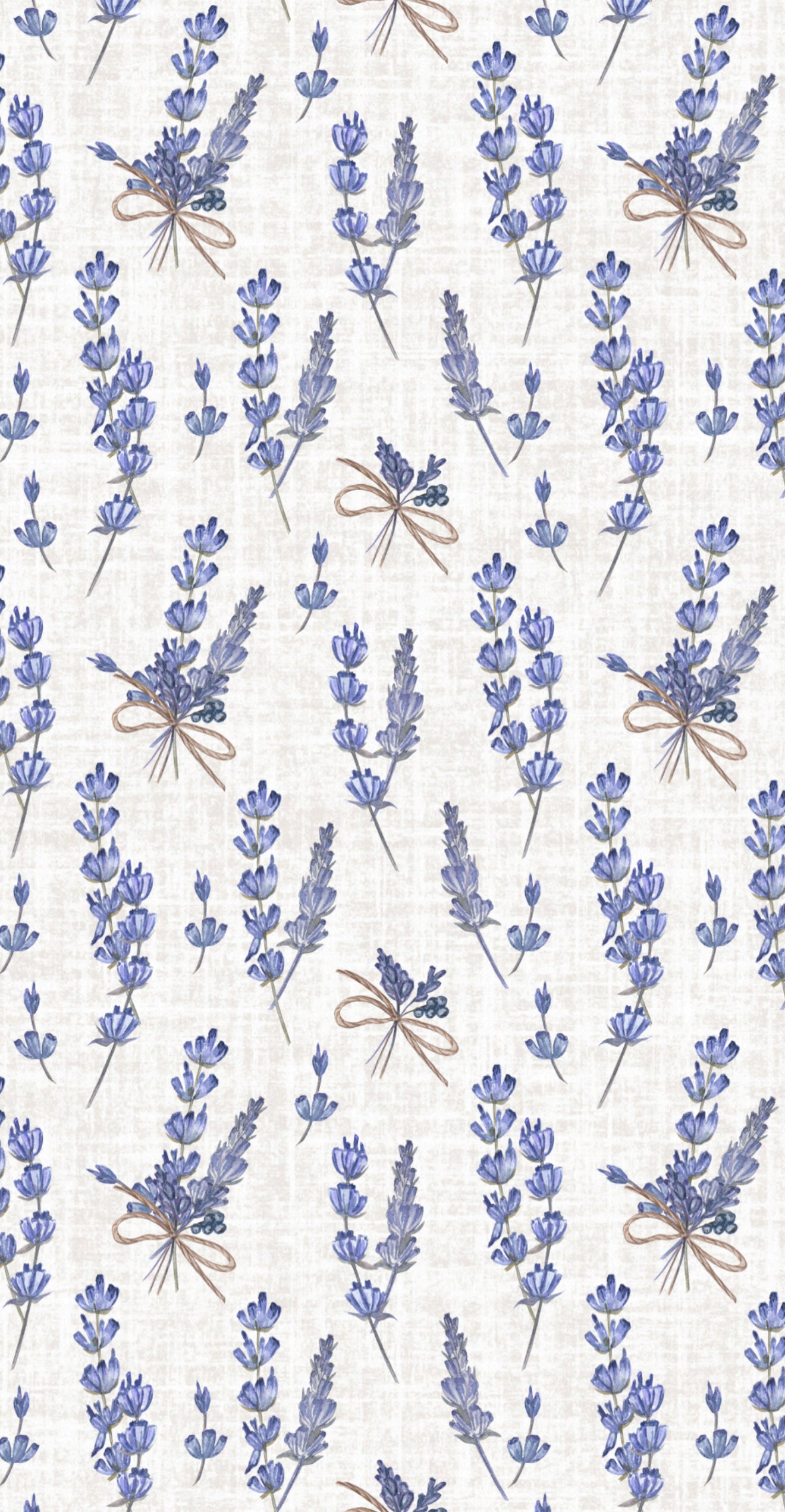Lavender Linen - Printed Guest Towel