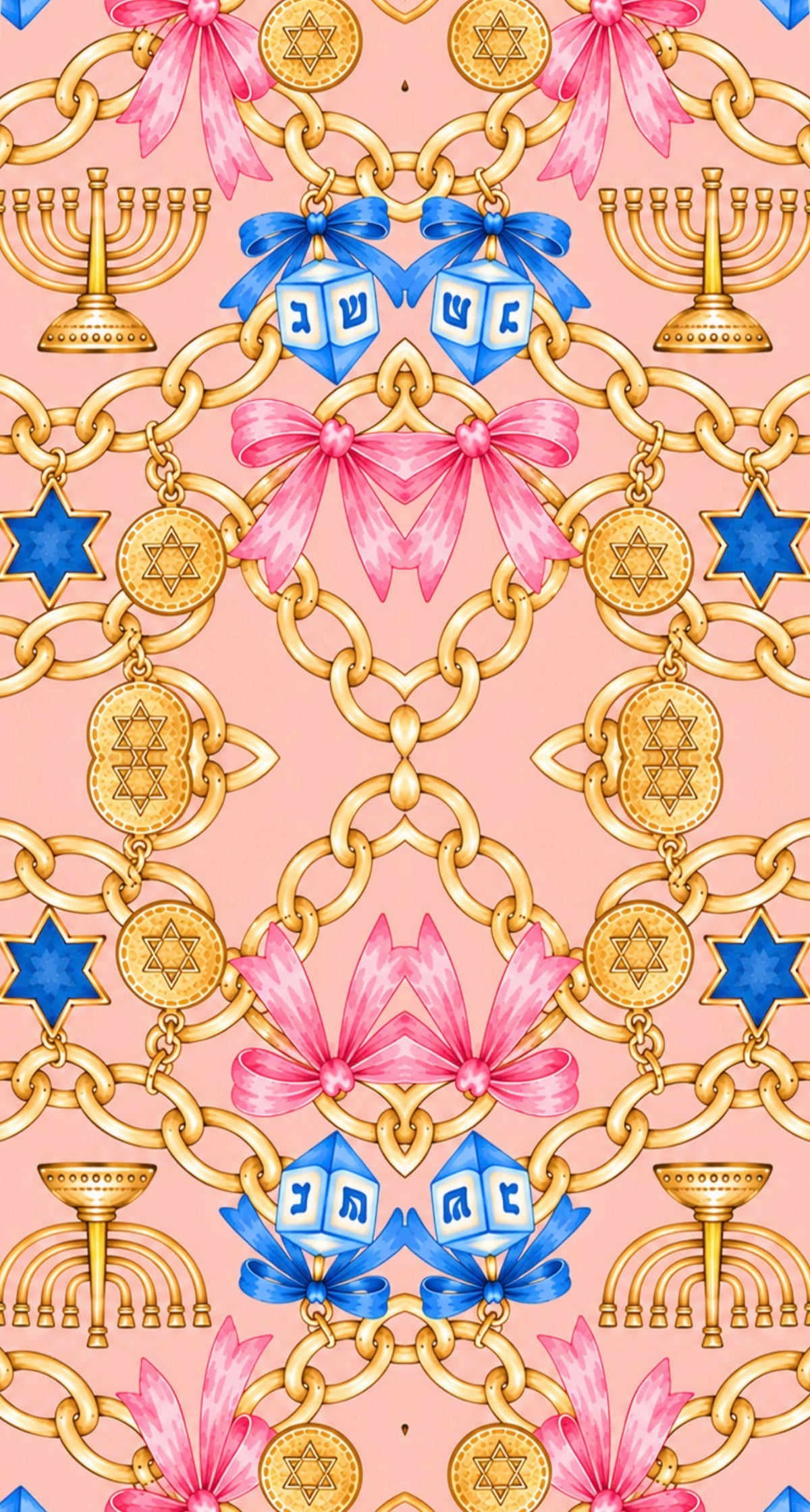Luxe Hanukkah - Printed Guest Towel