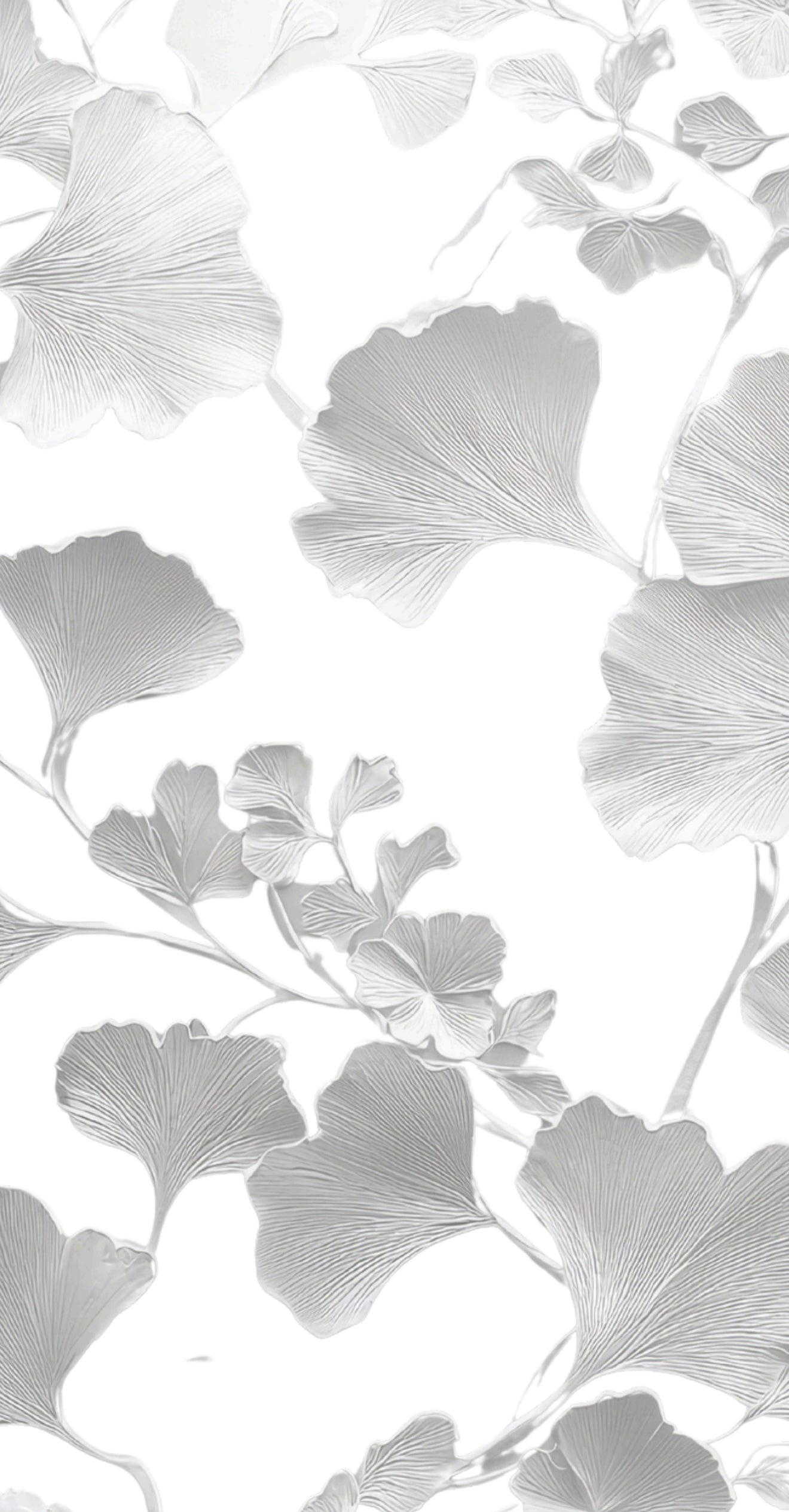 3D Ginkgo - Printed Guest Towel