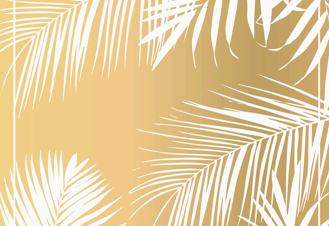 Golden Hour Fronds - Placemat