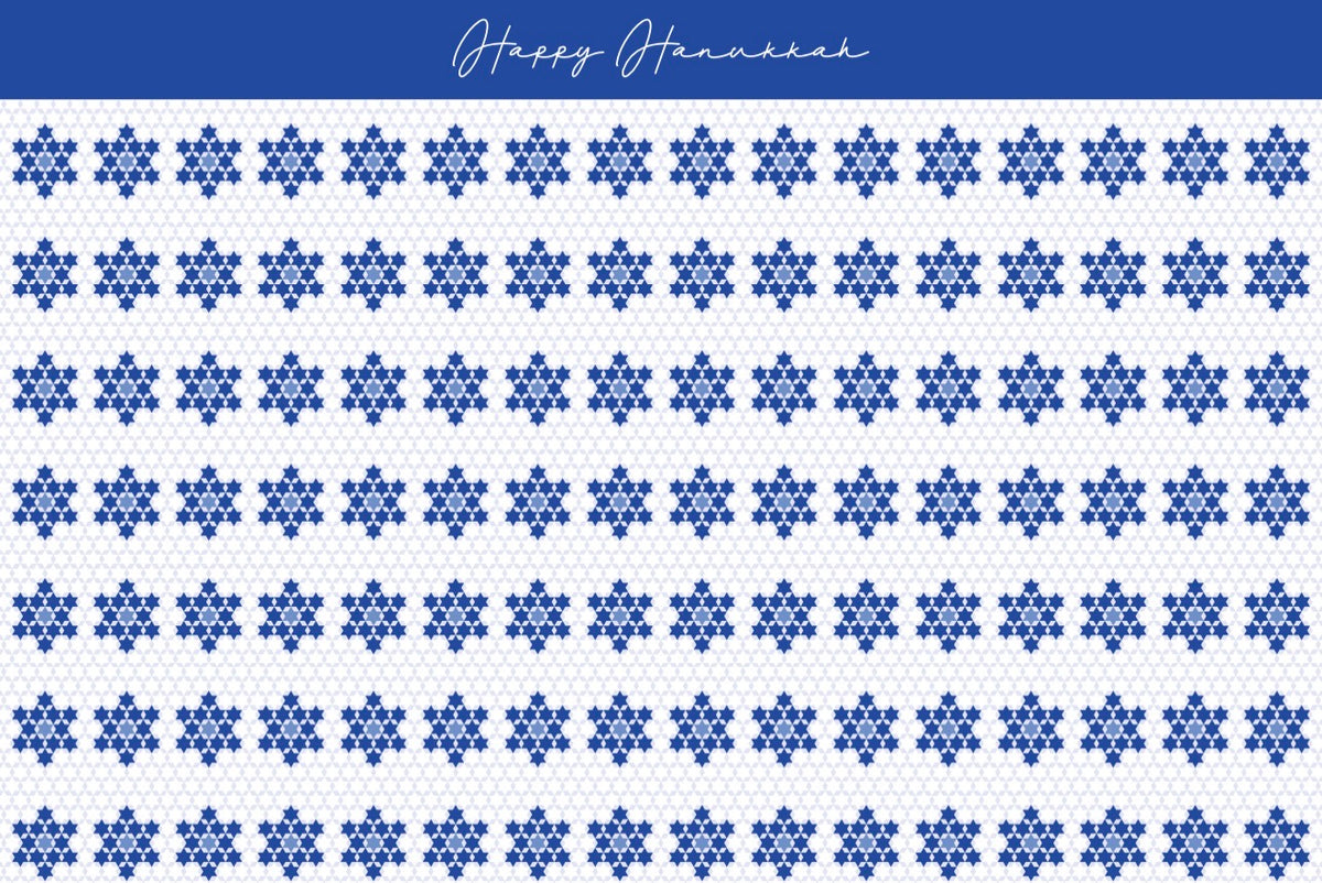 Magen David Hanukkah - Placemat