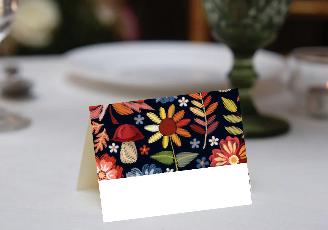 Autumn Assortment Place Cards