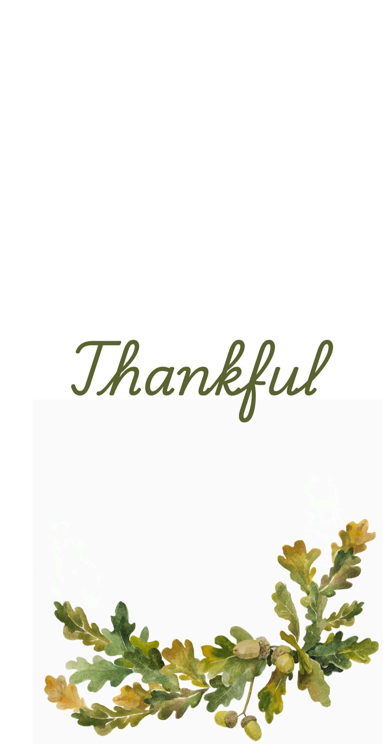 Thankful - Printed Guest Towel