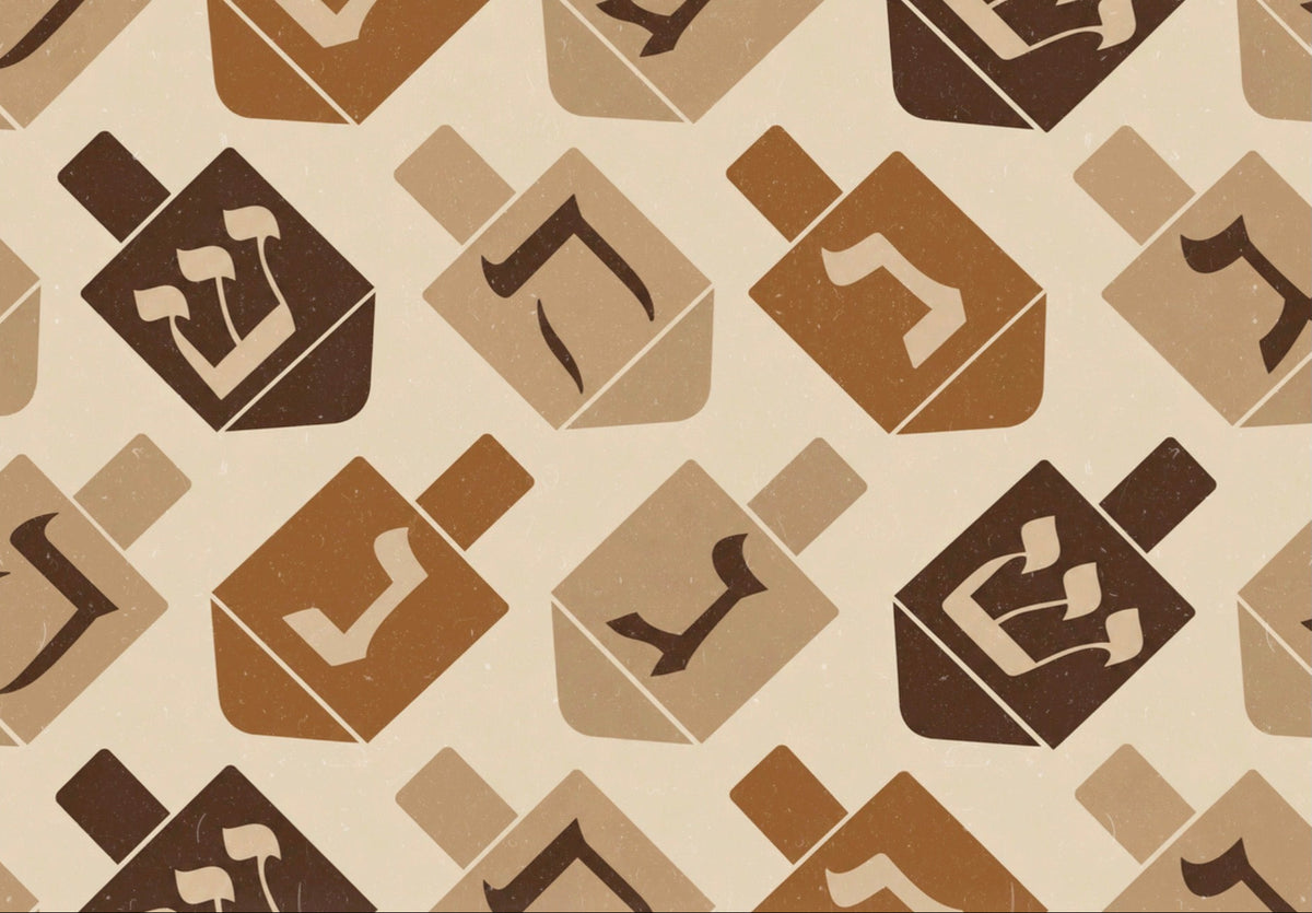 Dreidel Parade Cocoa - Placemat