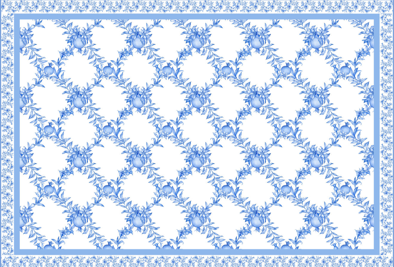 Pomegranate Trellis - Placemat