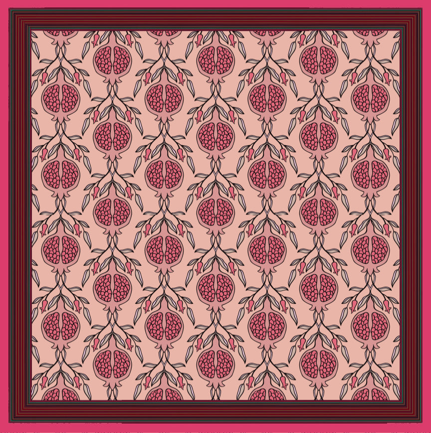 Batik Anaar - Charger - (SQUARE)