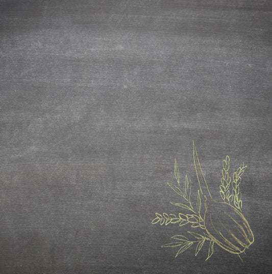 Chalkboard Lulav - Charger - (SQUARE)