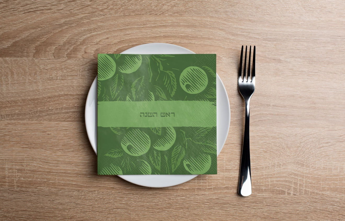 Green Apple Cocktail Napkin