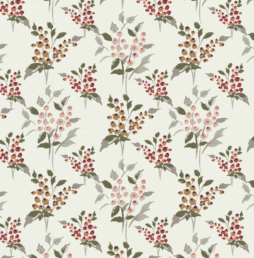 Autumn Berry Cocktail Napkin