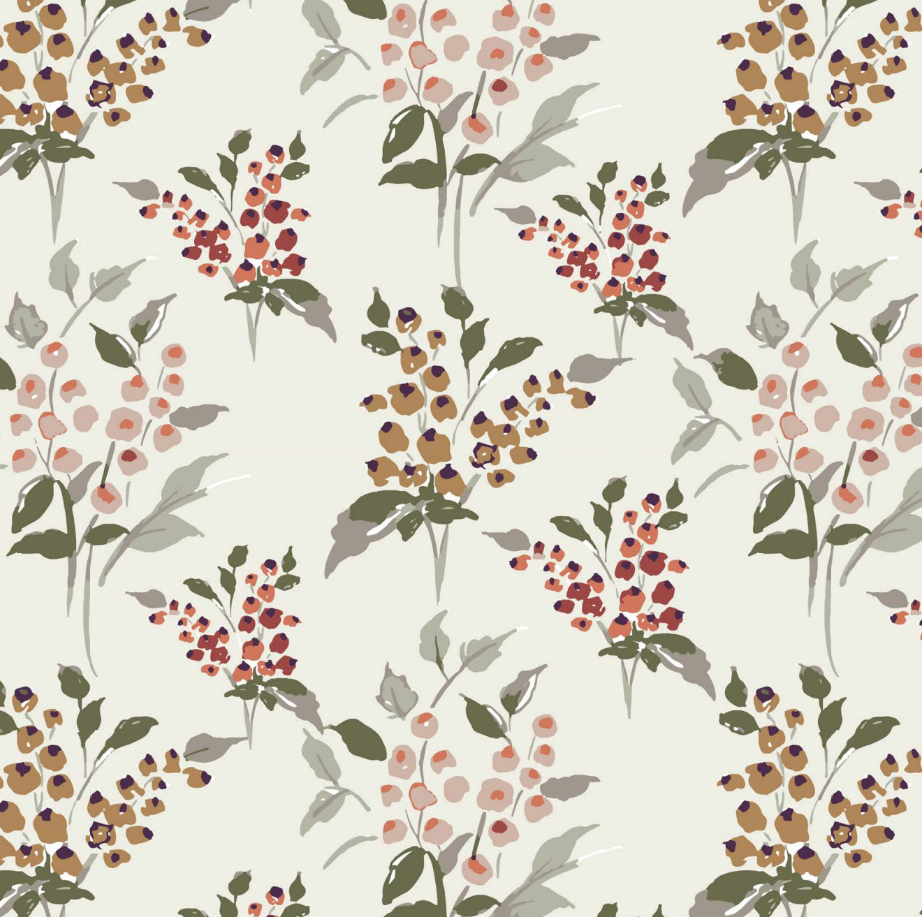 Autumn Berry - Charger - (SQUARE)