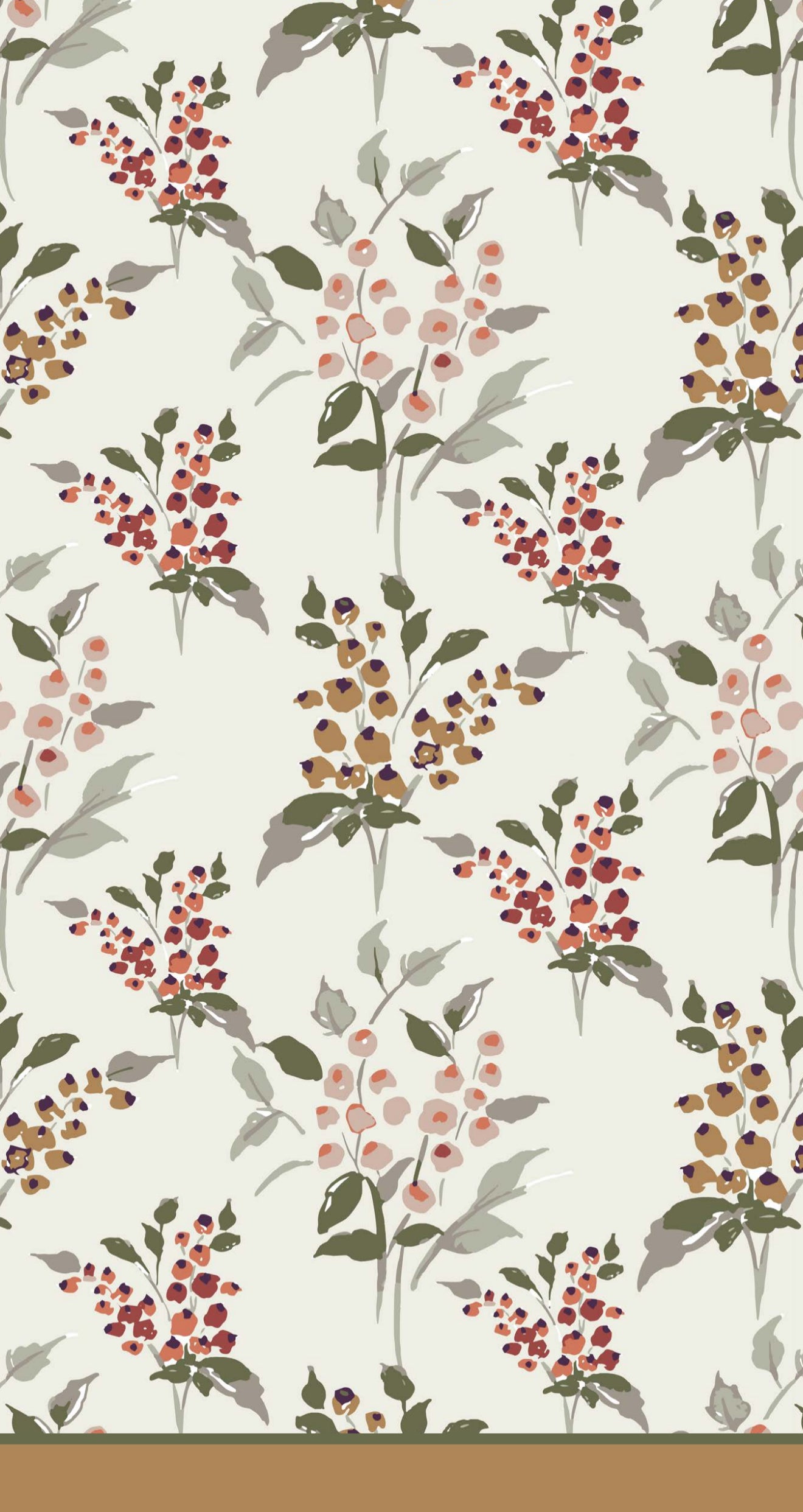 Autumn Berry - Printed Guest Towel