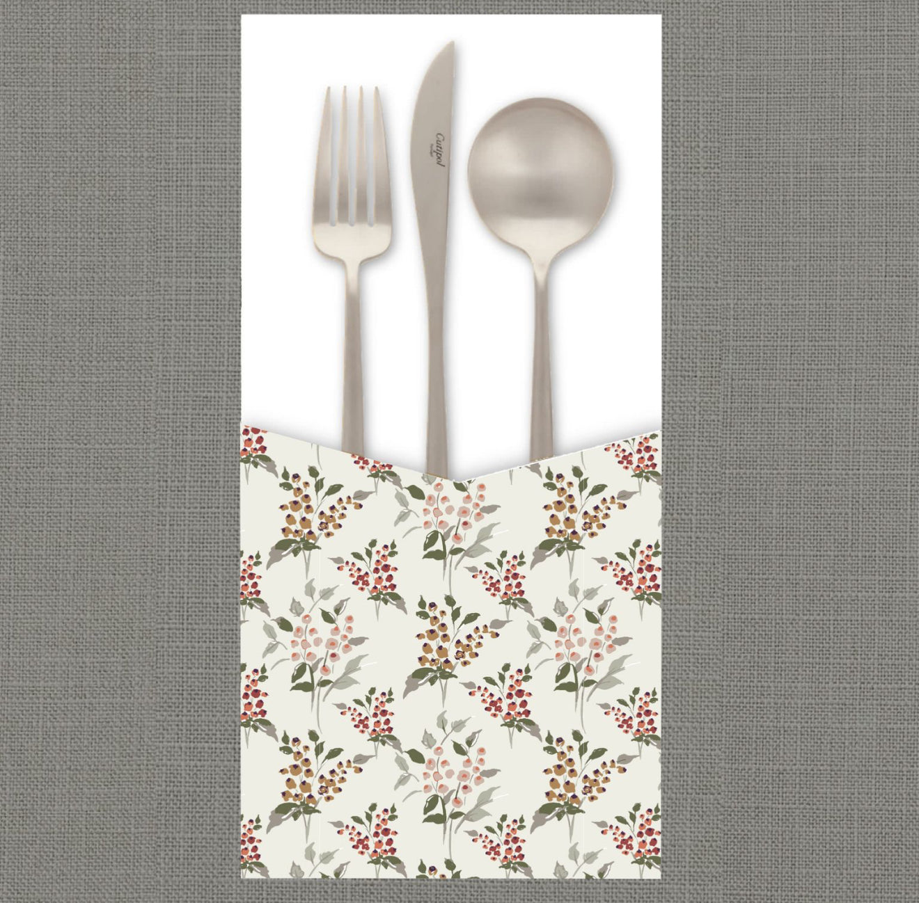 Autumn Berry Cutlery Pouch