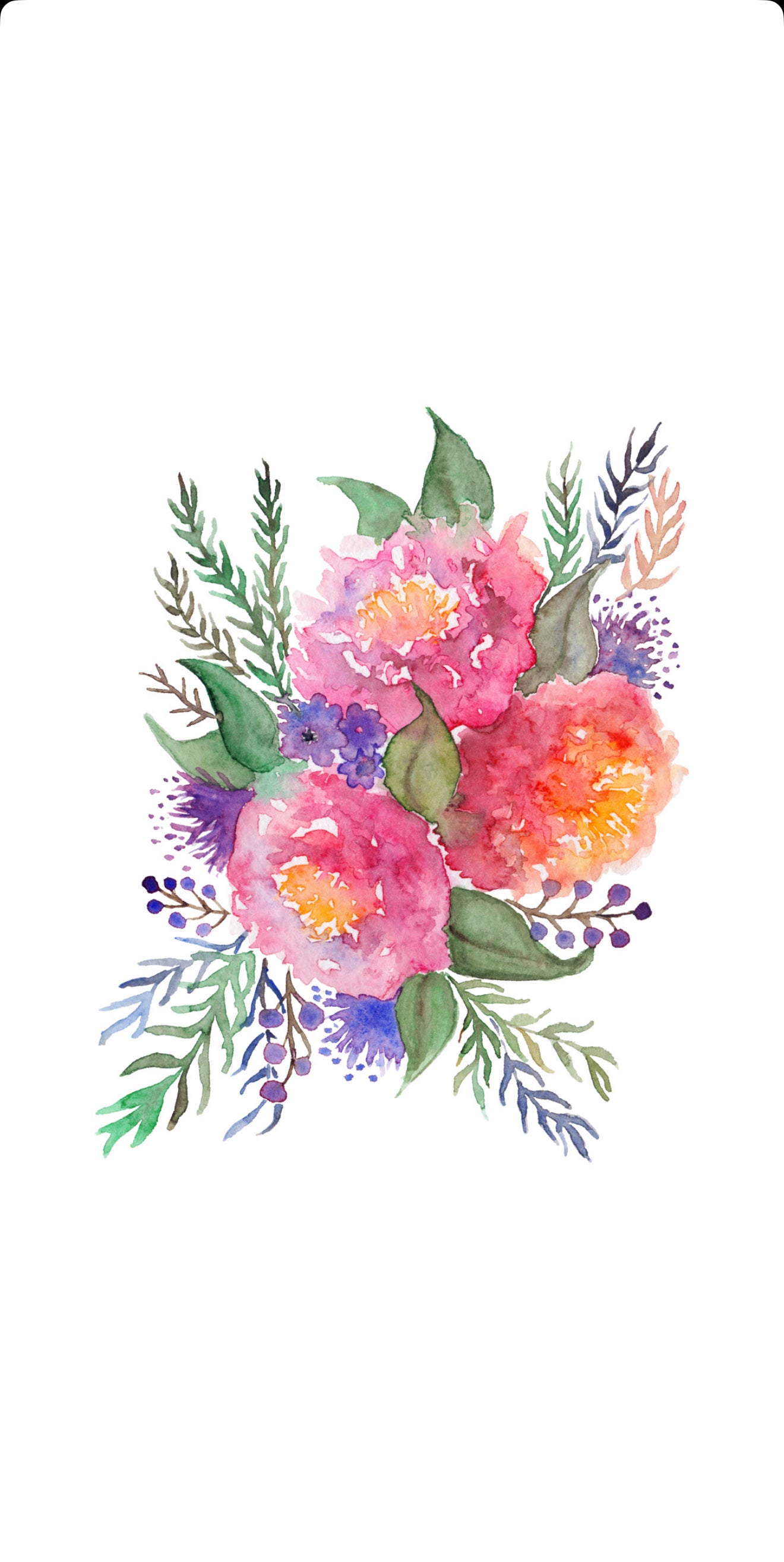 Peony Bouquet - Printed Guest Towel