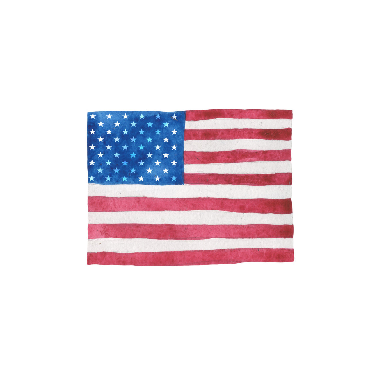 USA Flag Cocktail Napkin