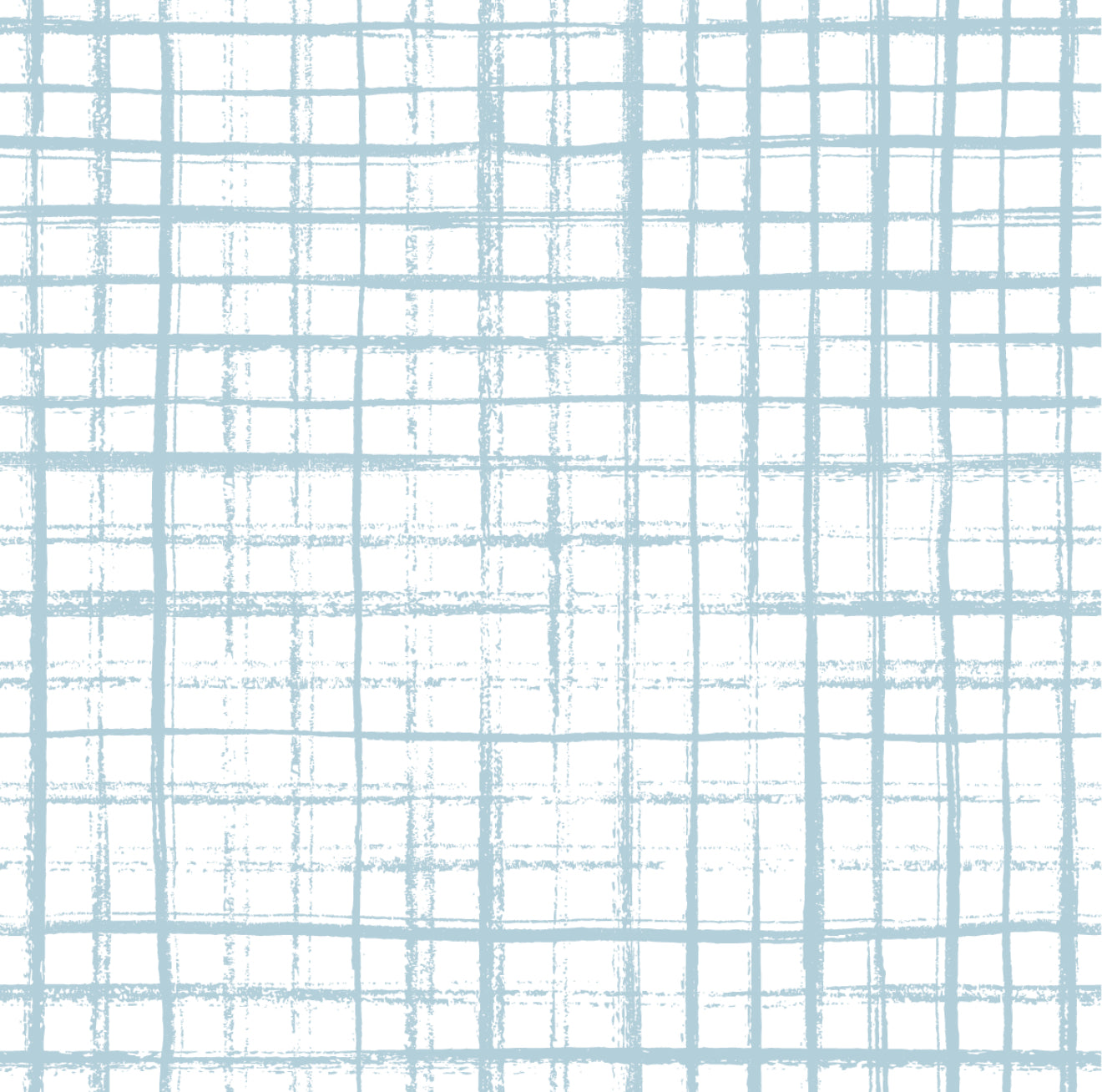 Distressed Grid Cocktail Napkin