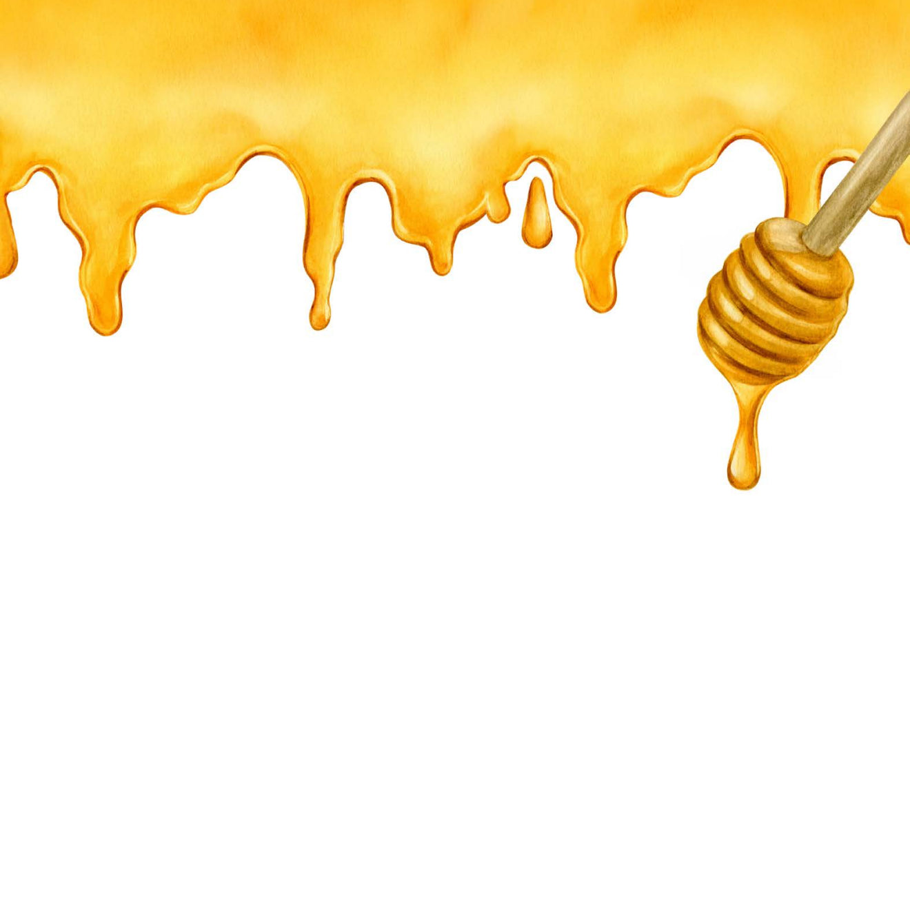 Honey Drip Cocktail Napkin