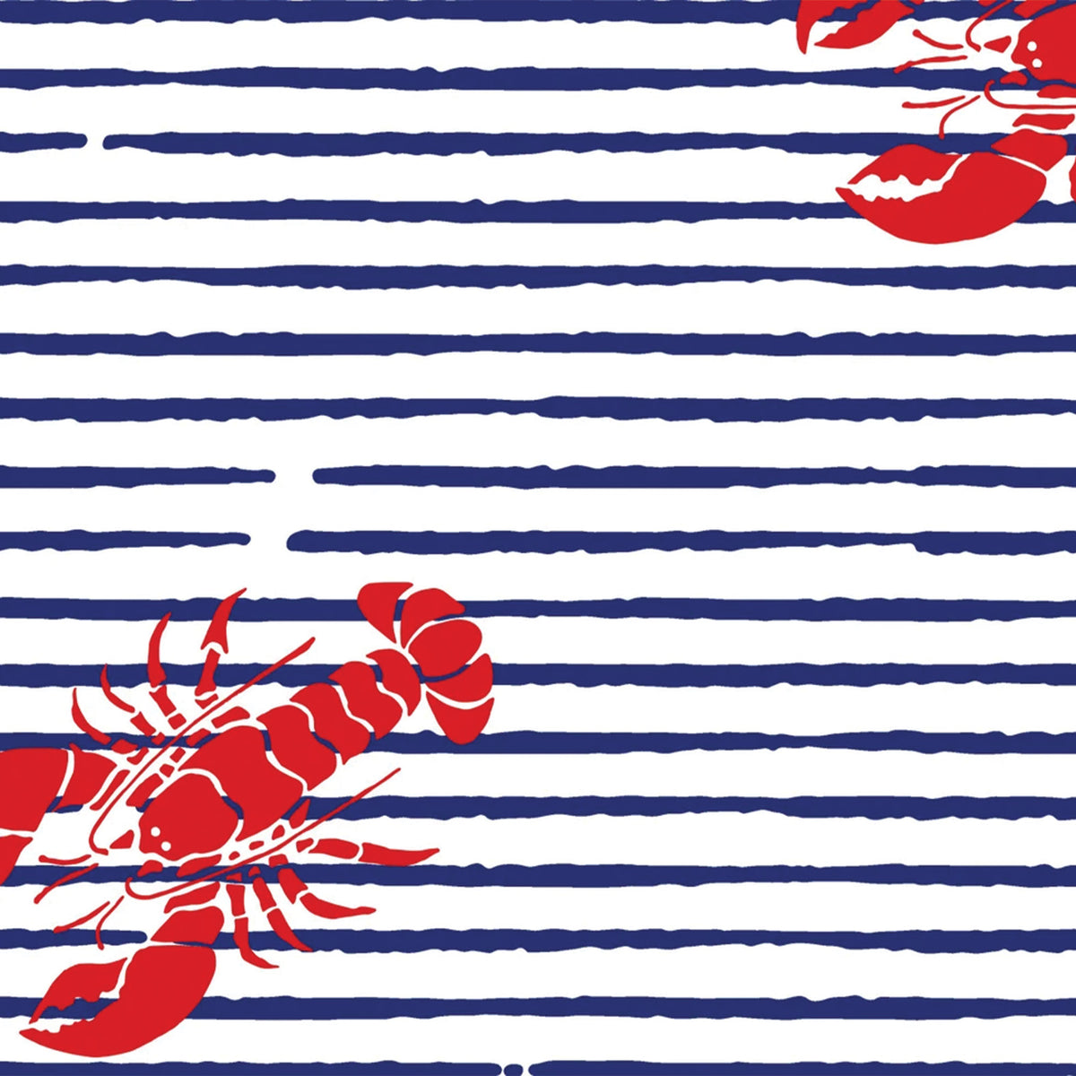 New England Red Cocktail Napkin