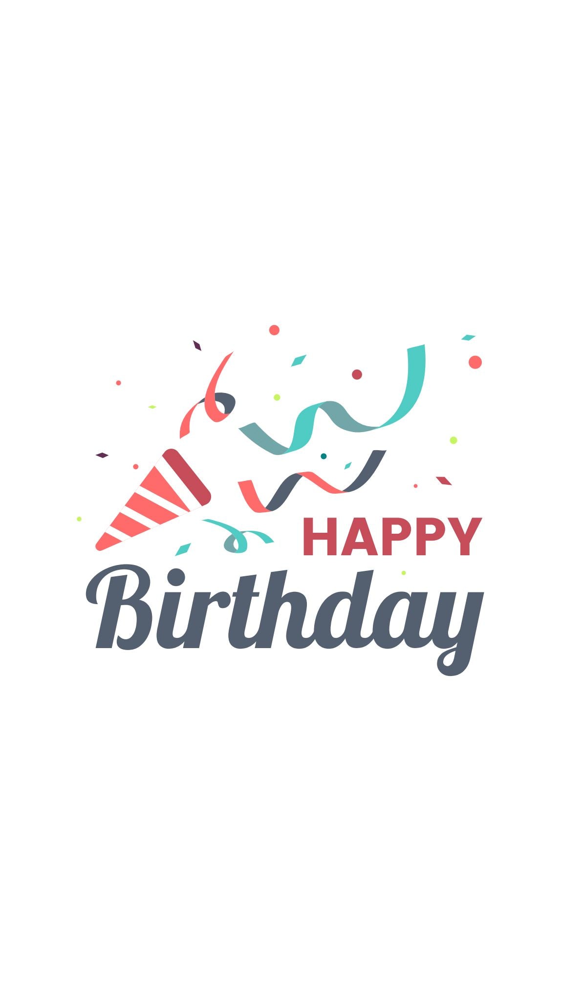 Birthday Streamers Printed Paper Bag