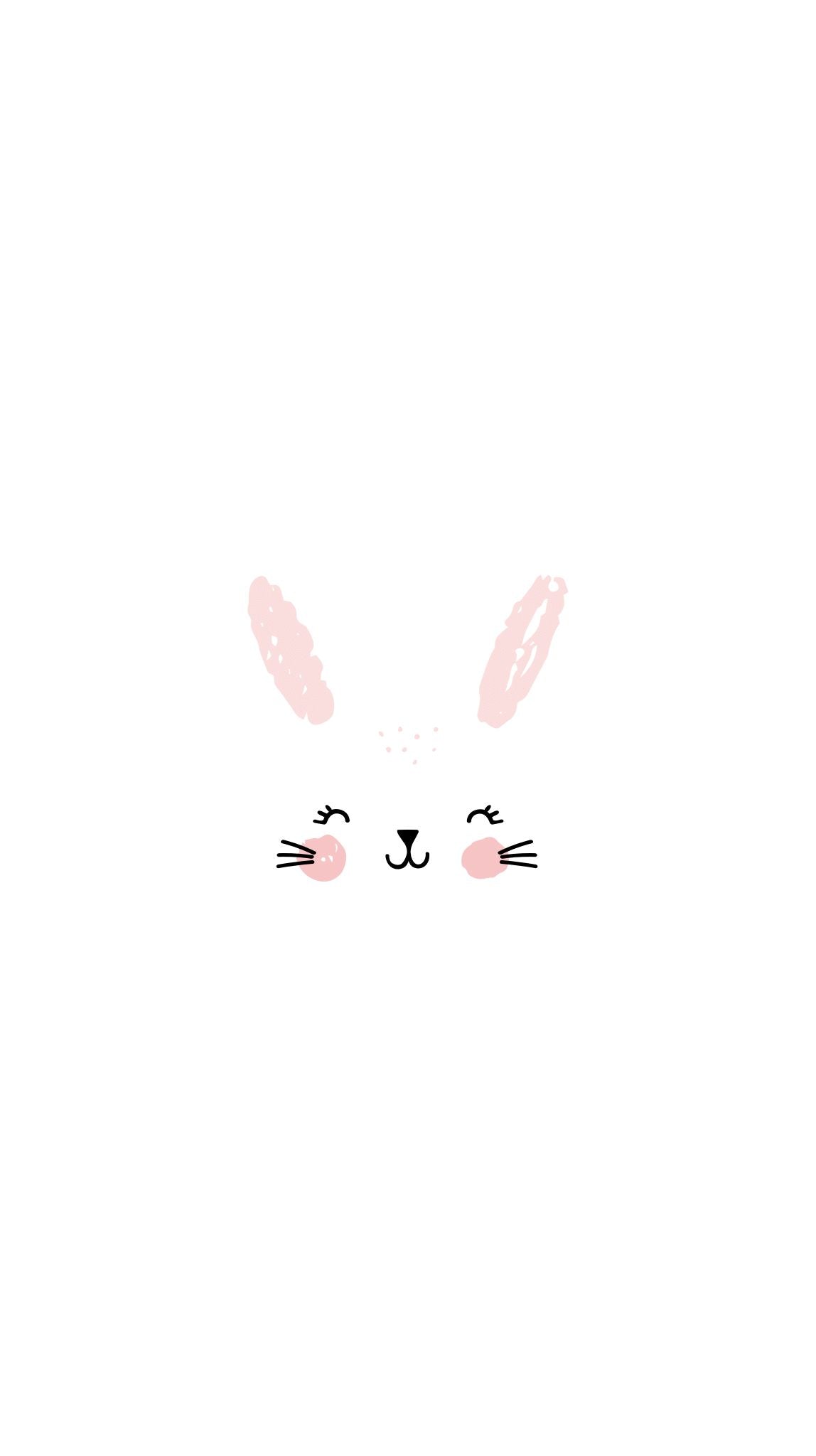 Bunny Face Printed Paper Bag