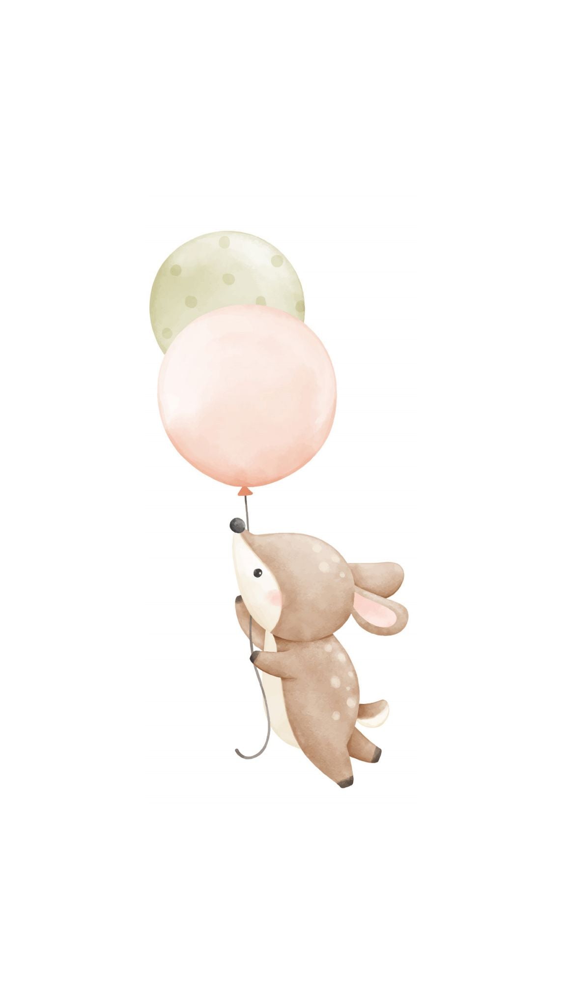 Mouse Balloon Printed Paper Bag