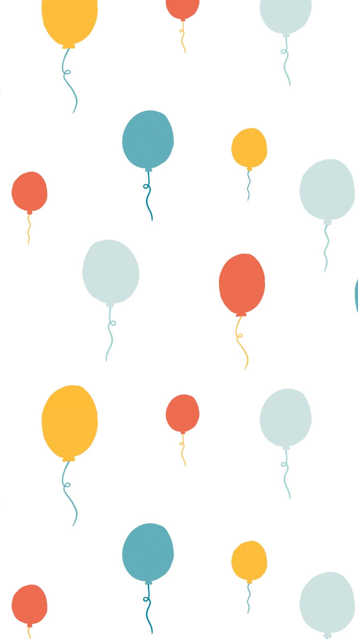 Allover Balloons Printed Paper Bag