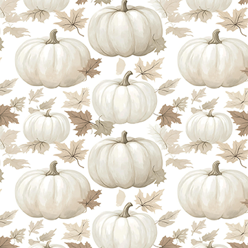 Watercolor Pumpkins Cocktail Napkin