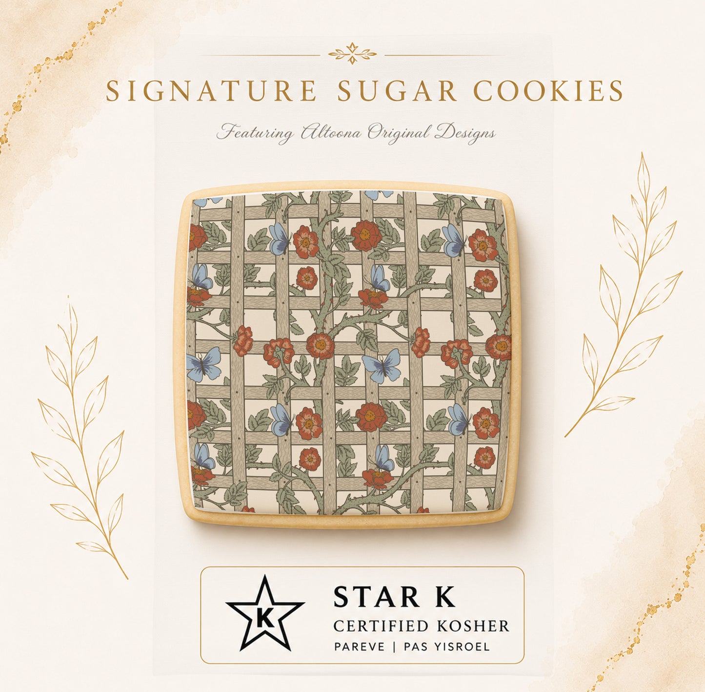 Climbing Garden Cookies | 12 Pack | Free Shipping