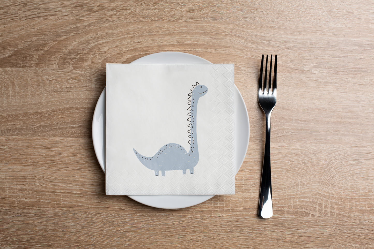 Dino Cocktail Napkin