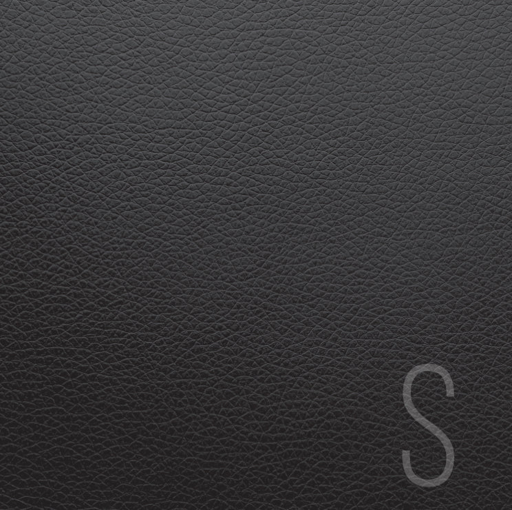 Monogram Leather Black Charger - (SQUARE)