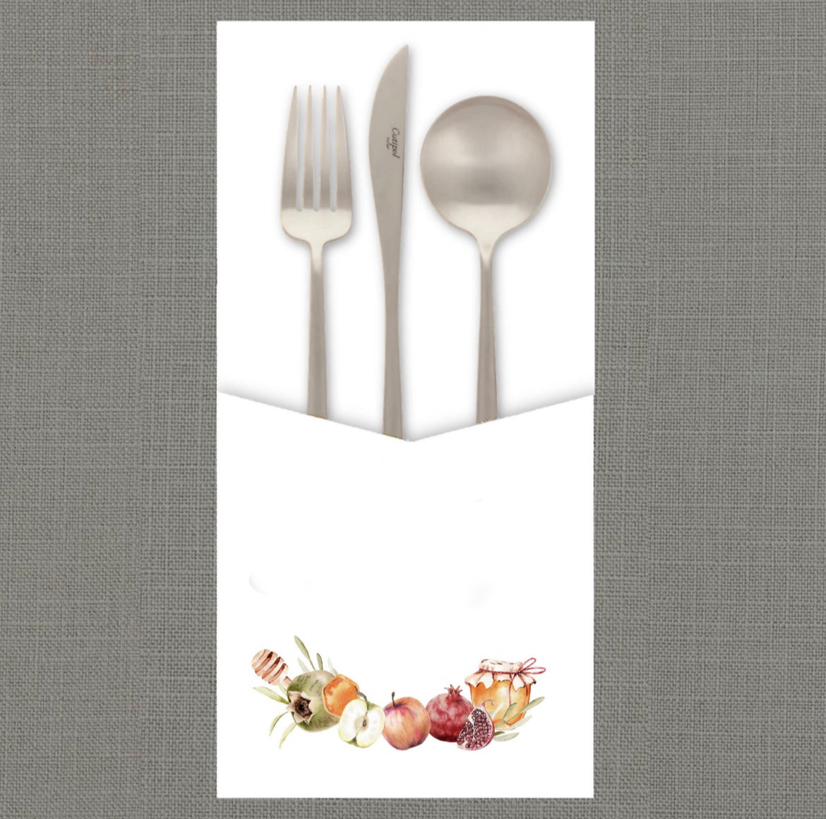 Rosh Hashana Design Cutlery Pouch