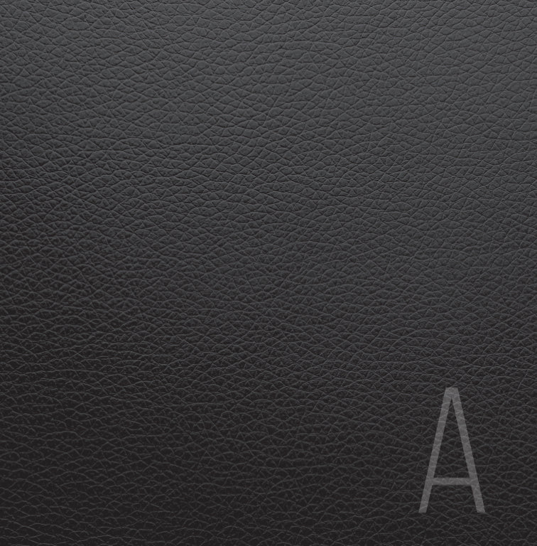 Monogram Leather Black Charger - (SQUARE)