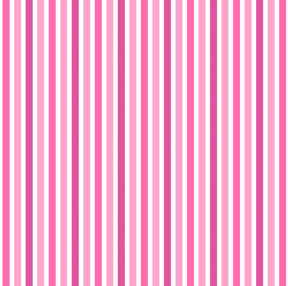 Candy Stripe Pink - Charger - (SQUARE)