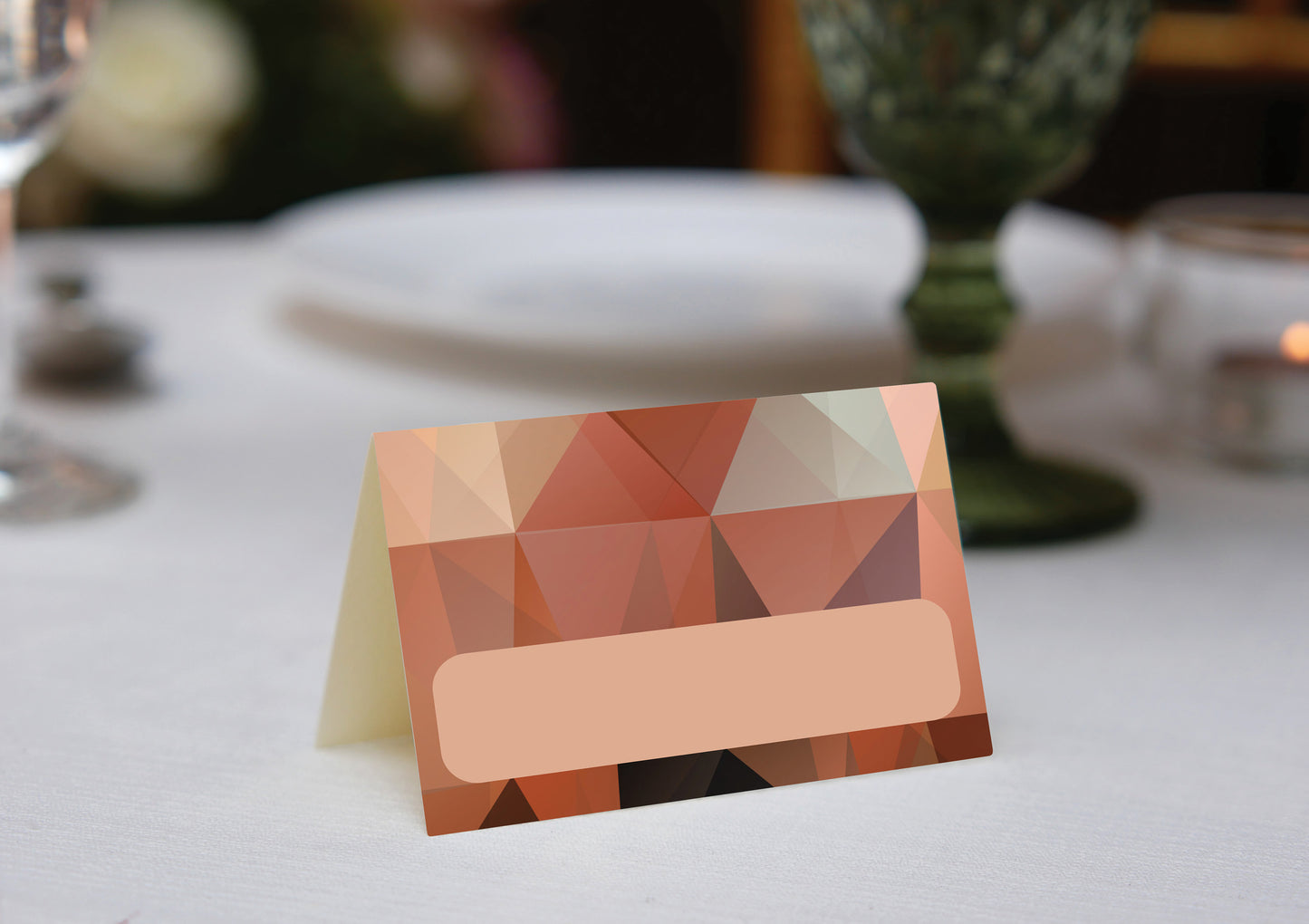 Kaleidoscope Mosaic Place Cards