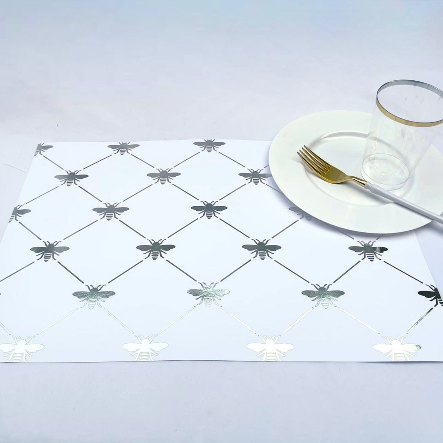 Foil Diamond Bee - Placemat