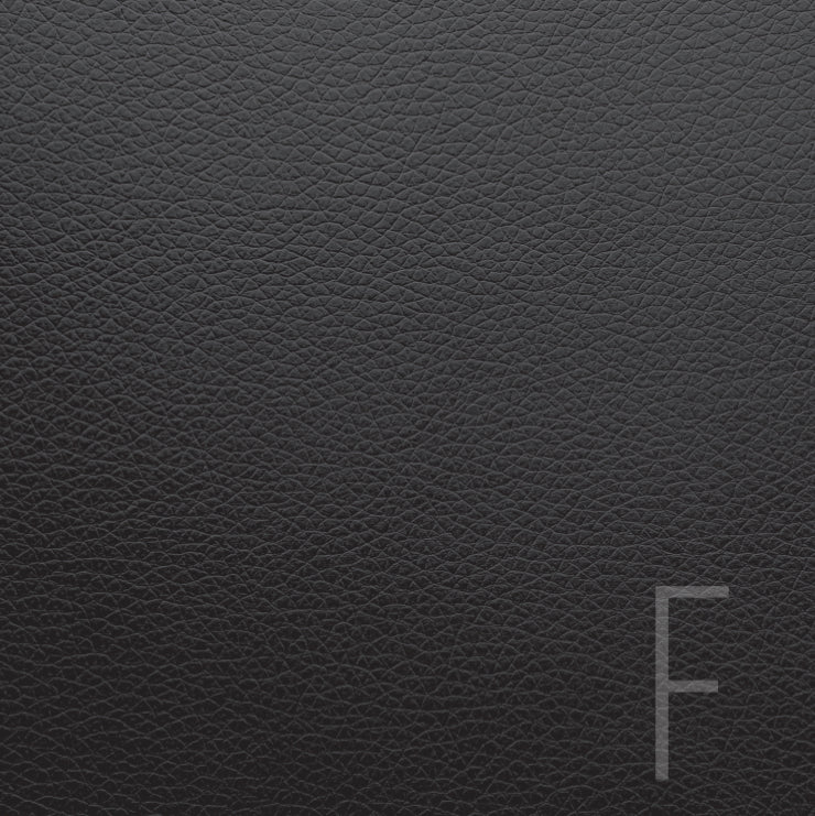 Monogram Leather Black Charger - (SQUARE)