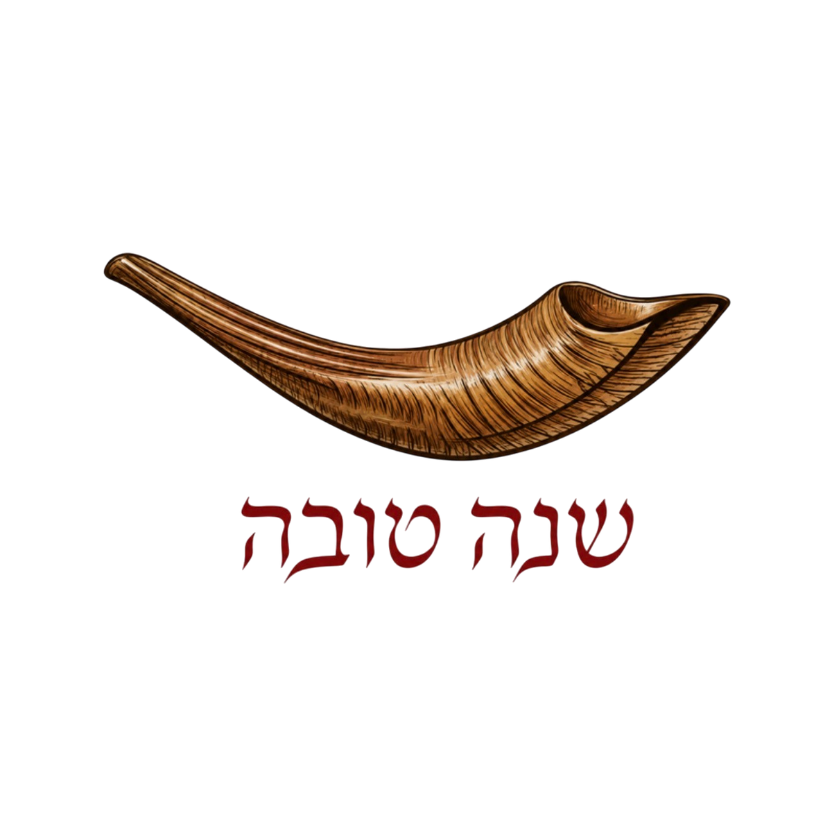 Shofar Cocktail Napkin