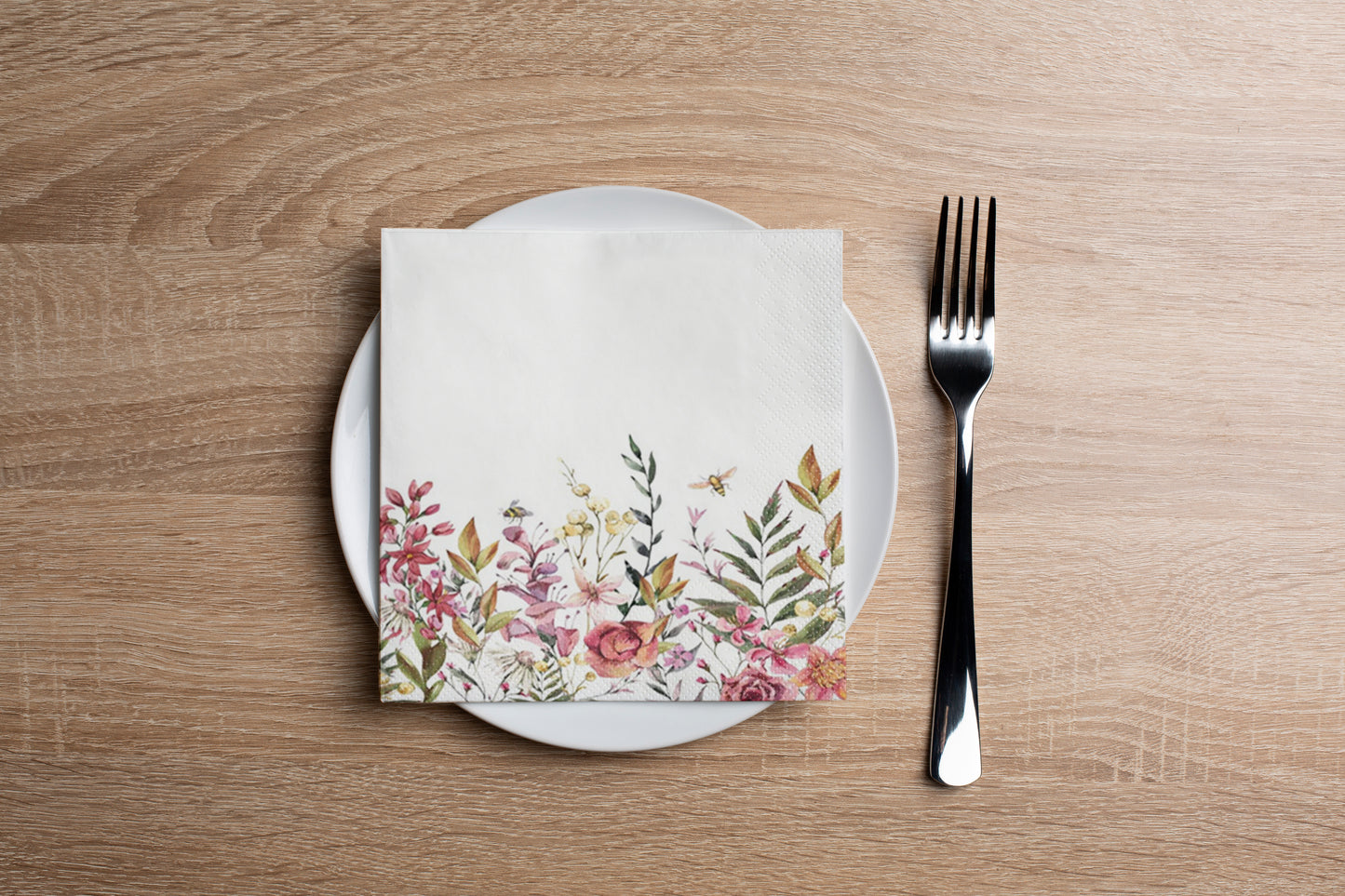 Wildflower Cocktail Napkin