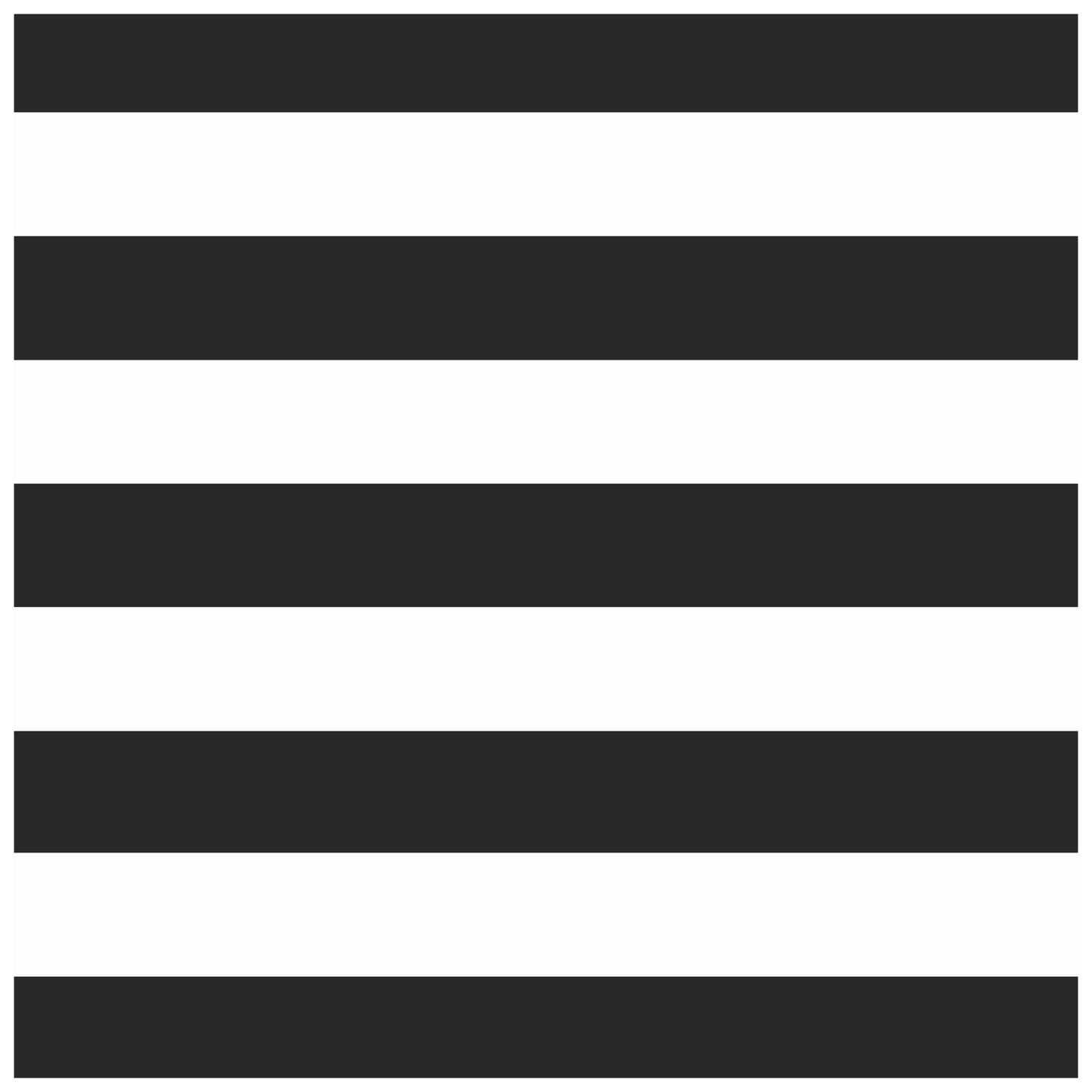 Nero Stripe Charger - (SQUARE)