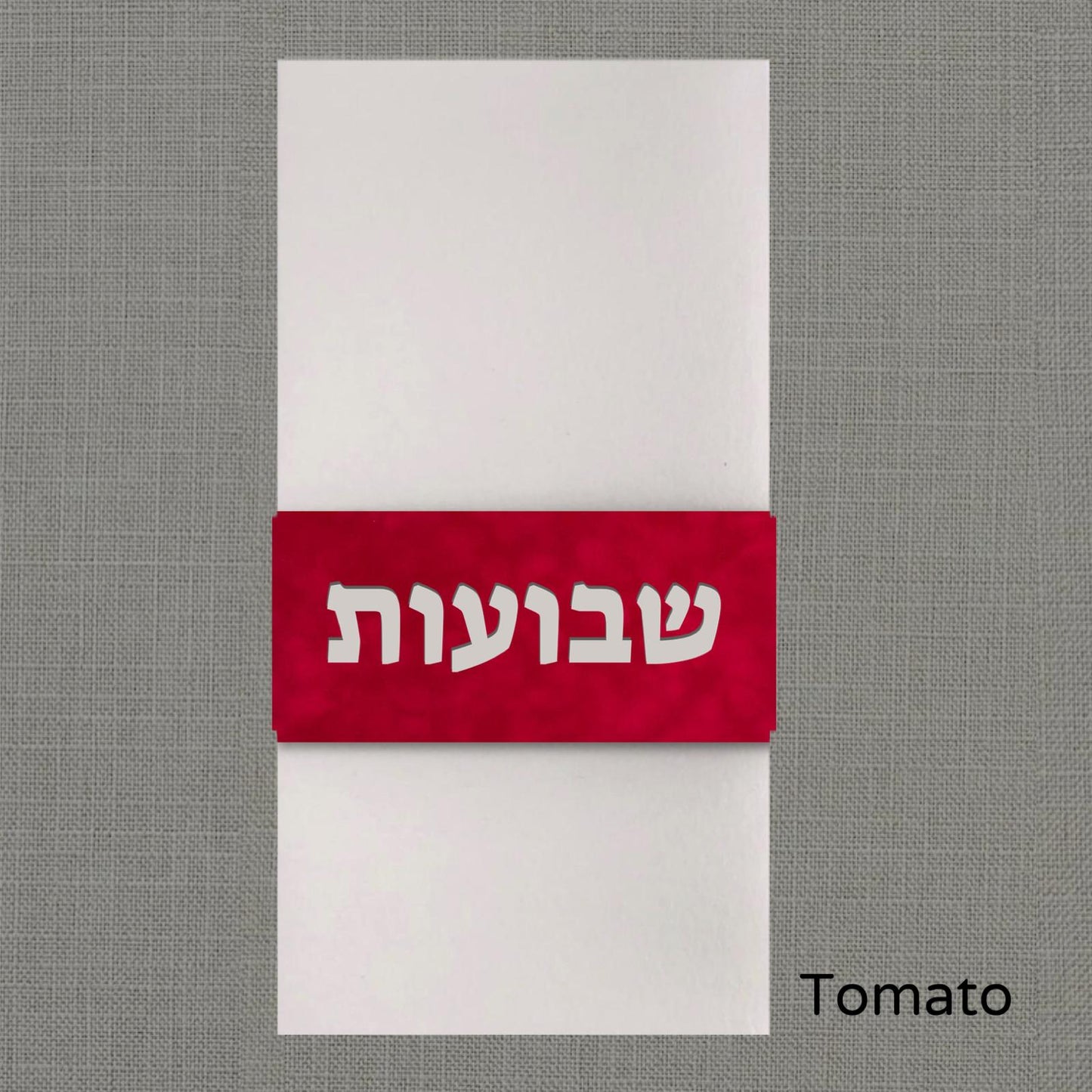 Shavuot Velvet Napkin Wrap