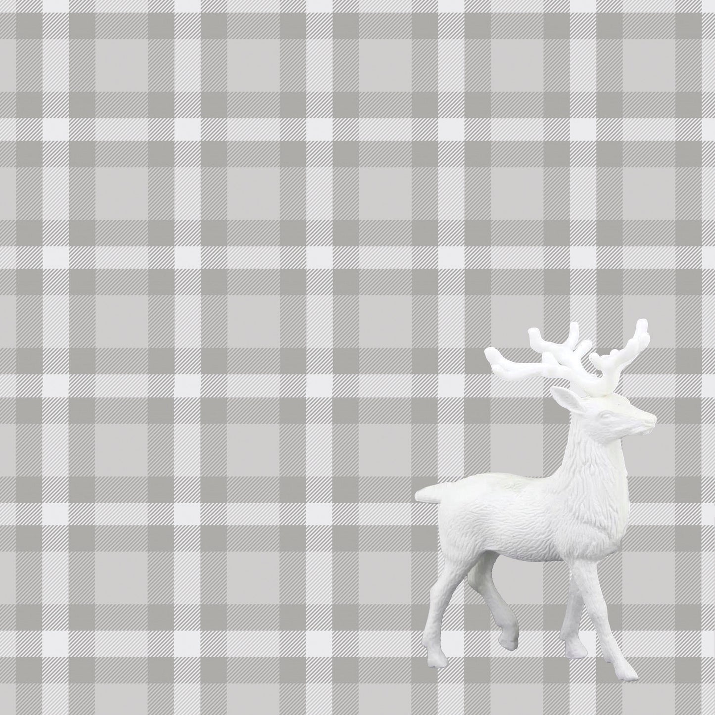Prancer Plaid Charger - (SQUARE)