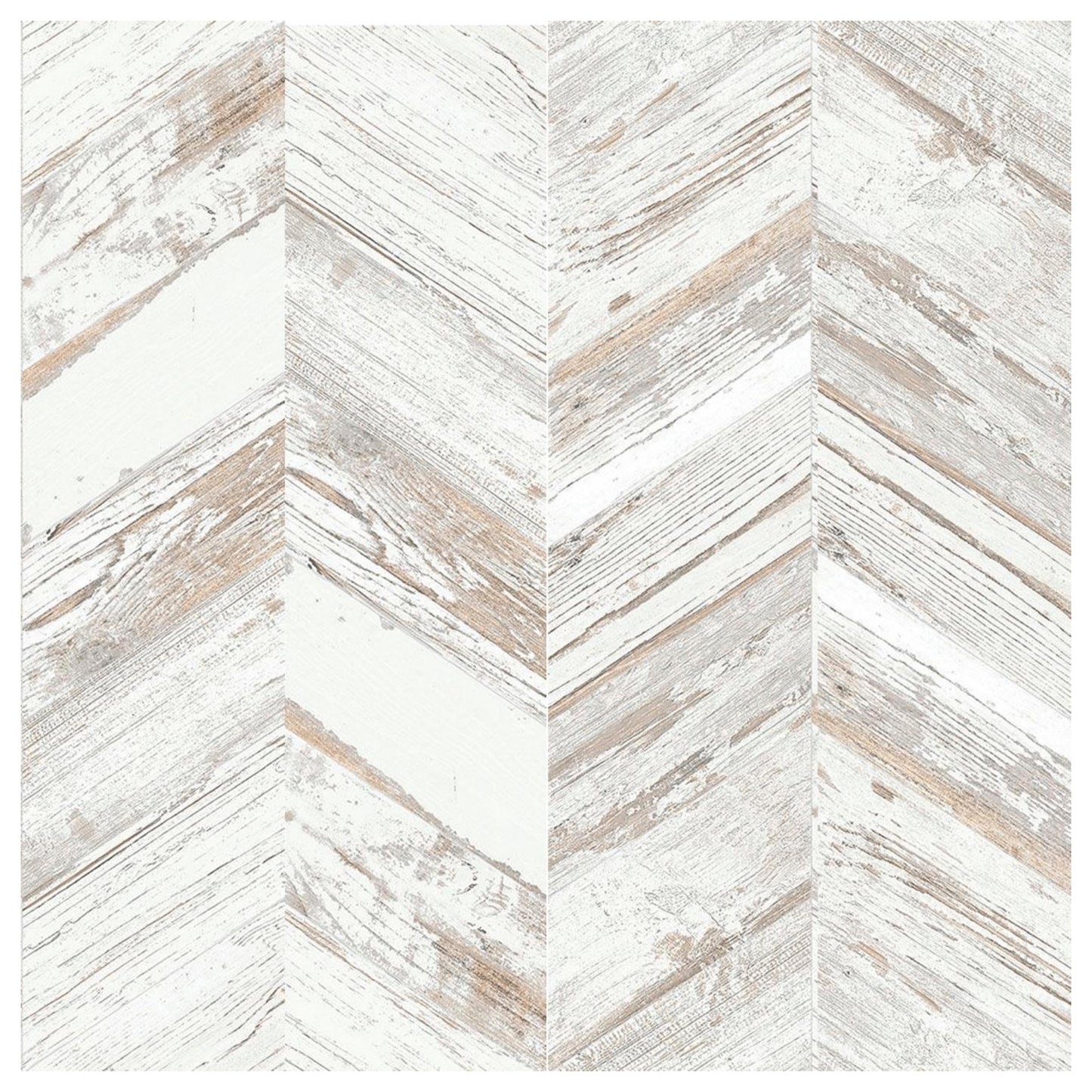 White Wash Herringbone Charger - (SQUARE)