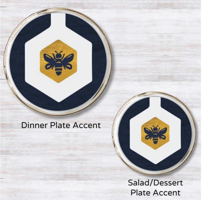 Honeycomb Plate Accent