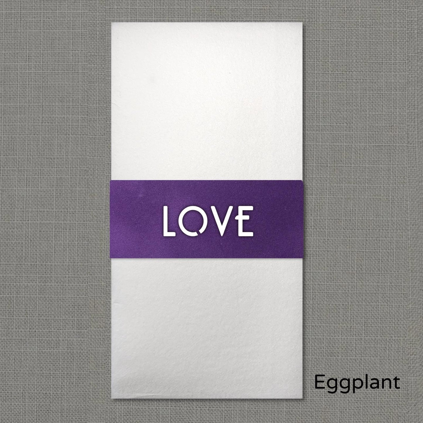 Love Velvet Napkin Wrap