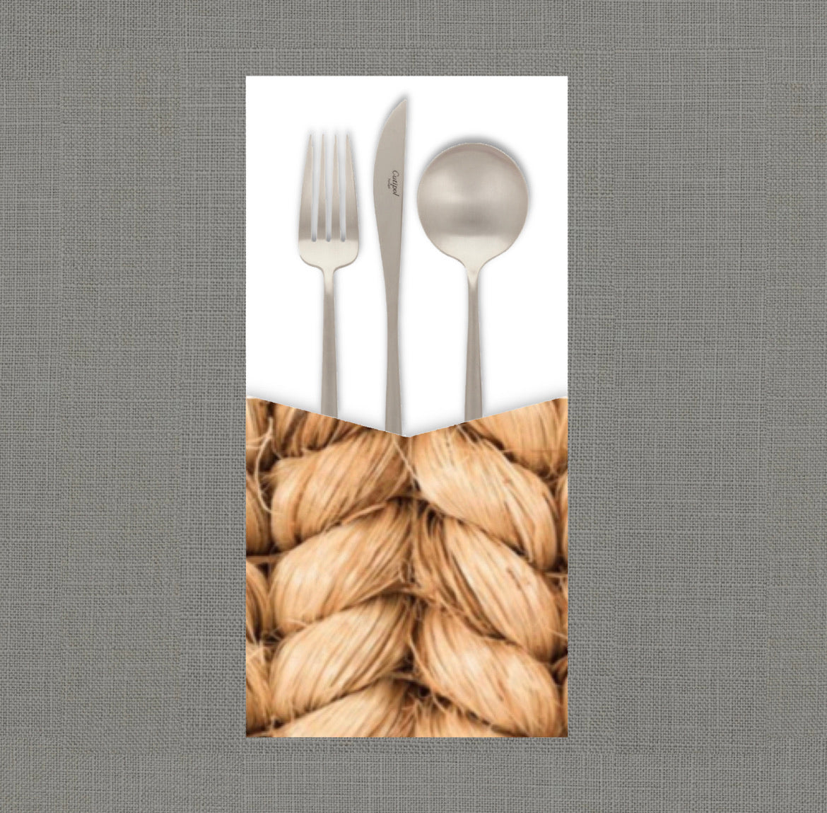 Fiber Weave Cutlery Pouch
