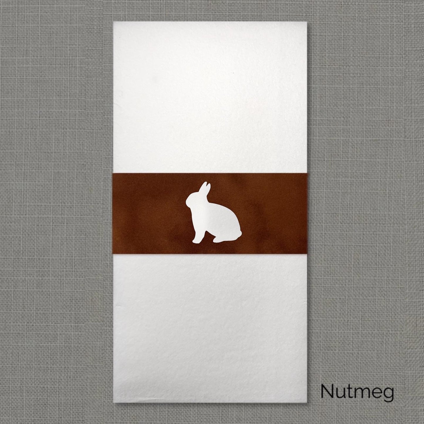 Bunny Velvet Napkin Wrap